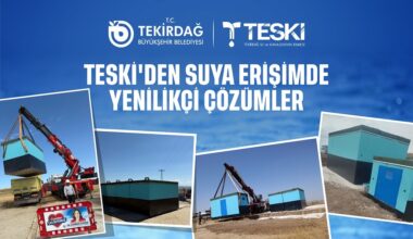 CANDAN BAŞKAN: “SUYA ERİŞİMDE YENİ DÖNEM; PREFABRİK DEPOLARLA GÜÇLÜ VE MODERN ALTYAPI