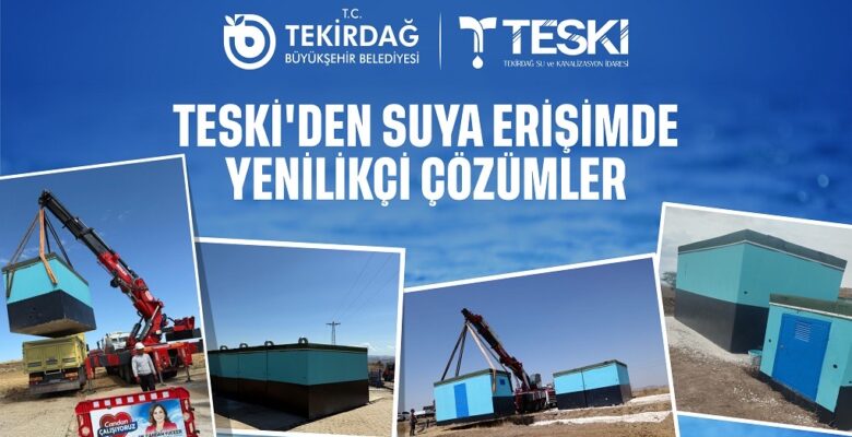 CANDAN BAŞKAN: “SUYA ERİŞİMDE YENİ DÖNEM; PREFABRİK DEPOLARLA GÜÇLÜ VE MODERN ALTYAPI
