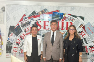 Kaymakam Erten Gazetemizi Ziyaret etti