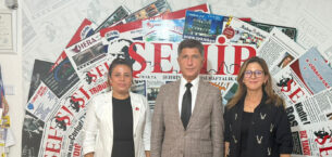 Kaymakam Erten Gazetemizi Ziyaret etti