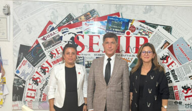 Kaymakam Erten Gazetemizi Ziyaret etti