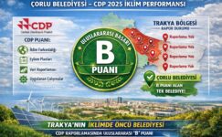 Çorlu Belediyesi İklim Mücadelesinde Trakya’nın Öncüsü Oldu