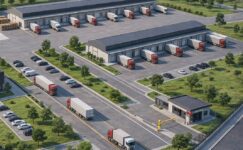 ÇORLU’DA MODERN SEBZE MEYVE HALİ YÜKSELİYOR