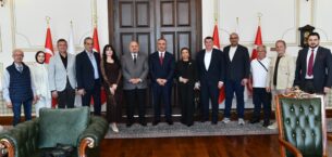 GAZETECİLER DERNEĞİ’NDEN  VALİ SOYTÜRK’E  ZİYARET