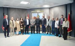 Tekirdağ Gazeteciler Derneği’nden Turanlı’ya ziyaret