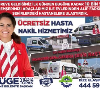BAŞKAN MÜGE YILDIZ TOPAK: ‘SOSYAL BELEDİYECİLİKTE HİÇBİR HEMŞERİMİZİ YALNIZ BIRAKMIYORUZ!’