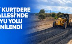 SARAY KURTDERE MAHALLESİ’NDE KUYU YOLU YENİLENDİ