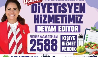 BAŞKAN MÜGE YILDIZ TOPAK: ‘2 BİN 588 HEMŞERİMİZİN SAĞLIKLI YAŞAM YOLCULUĞUNA DESTEK OLDUK!’